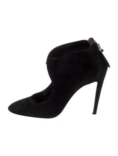 Pre-owned Alexandre Birman Suede Pumps In Black