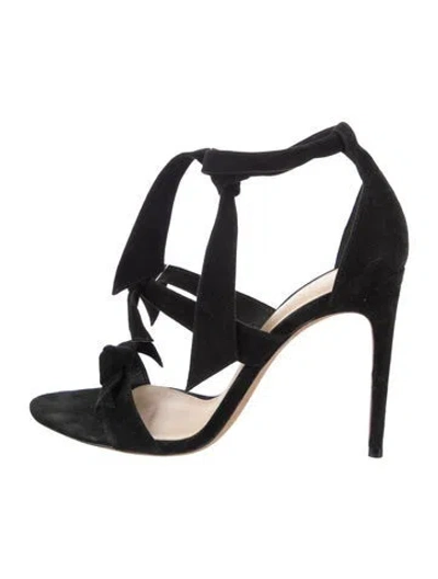 Pre-owned Alexandre Birman Suede Pumps In Black
