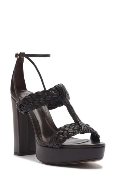 Alexandre Birman Thalia Platform Sandal In Animal Print