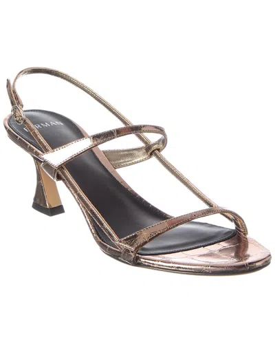 Alexandre Birman Tita Cage 60 Leather Sandal In Pink