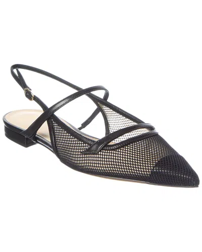 Alexandre Birman Tita Mesh Flat In Yellow