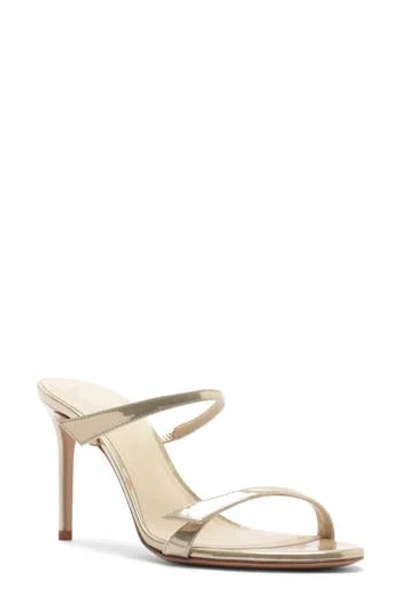 Alexandre Birman Tita Metallic Sandal In Gold
