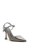Alexandre Birman Tita Pointed Toe Slingback Pump In Gray
