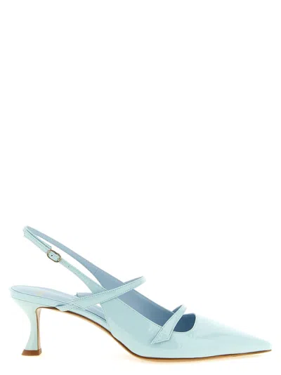 Alexandre Birman Tita Slingback Heel In Blue