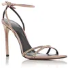 Alexandre Birman Vernice Womens Open Toe Ankle Strap Heels In Pink