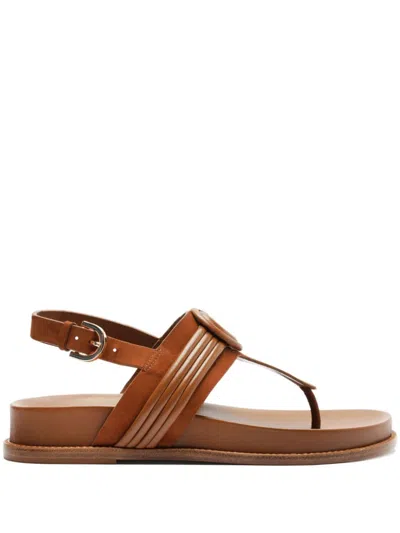Alexandre Birman Vicky Sandals In Espresso