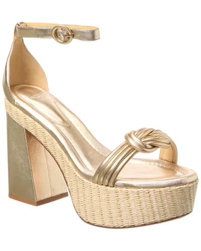 ALEXANDRE BIRMAN ALEXANDRE BIRMAN VICKY X STRAP 120 LEATHER PLATFORM SANDAL
