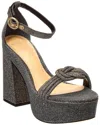 Alexandre Birman Vicky X Strap 120 Platform Sandal In Grey