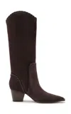 Alexandre Birman Victoria Suede Boots In Brown
