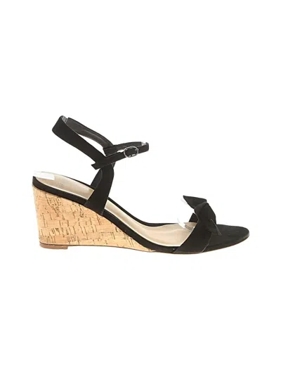 Pre-owned Alexandre Birman Wedges In Black