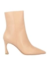 Alexandre Birman Woman Ankle Boots Blush Size 8 Leather In Pink