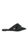 Alexandre Birman Woman Mules & Clogs Black Size 8 Leather In Black