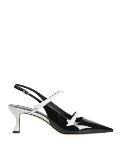 Alexandre Birman Woman Pumps Black Size 10 Leather