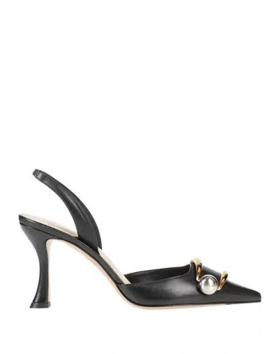 Alexandre Birman Woman Pumps Black Size 7.5 Leather