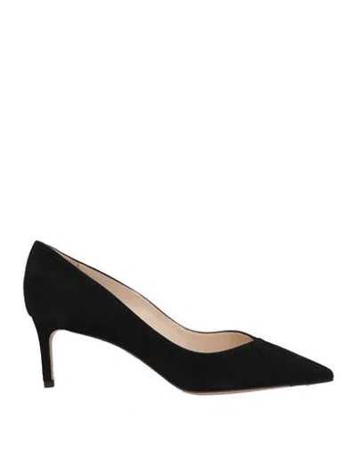 Alexandre Birman Woman Pumps Black Size 8 Leather