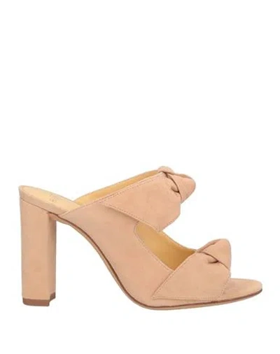 Alexandre Birman Woman Sandals Ivory Size 8 Leather In White