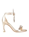 Alexandre Birman Clarita Ankle Tie Sandal In Grey