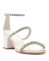 Alexandre Birman Alexa Crystal Bridal Pumps In White