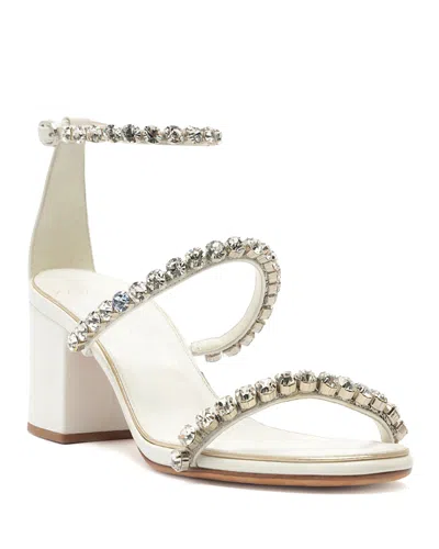 ALEXANDRE BIRMAN WOMEN'S ALEXA CRYSTALS BRIDAL 60 SANDALS