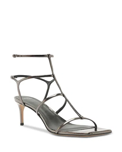 Alexandre Birman Women's Amanda 60 Embellished Sandals In Gray