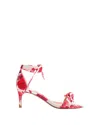 Alexandre Birman Clarita 60 Satin Sandal In Multi