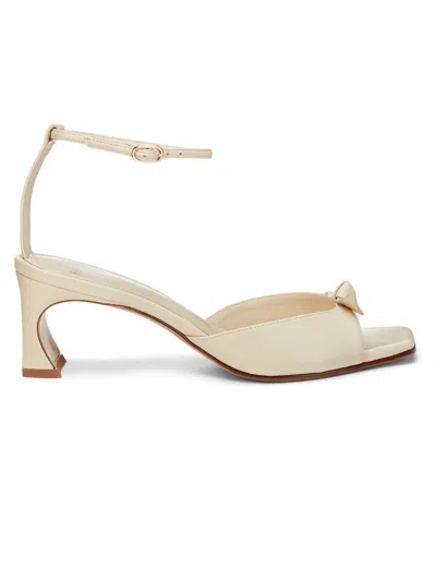 Alexandre Birman Women's Clarita 60mm Leather Sandals In Neutral