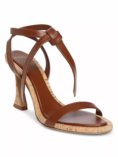 Alexandre Birman Women's Clarita 85 Ankle-wrap Heel Sandals In Espresso In Brown