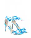 Alexandre Birman Women's Clarita 85 Heels In Blue/seta Floral In Blue