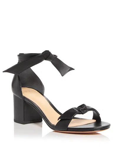Alexandre Birman Women's Clarita 60mm Leather Sandals In Black