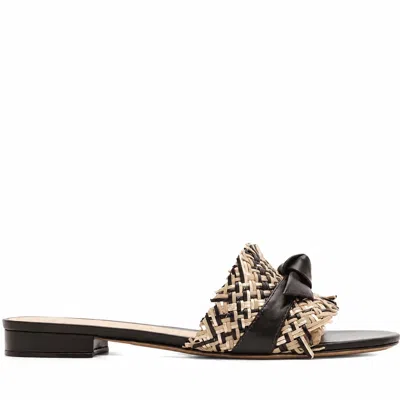 Alexandre Birman Women's Clarita Basket Sandal In Brown In Black