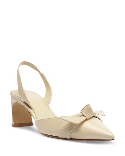 Alexandre Birman Women's Clarita Pointed Slingback Pumps In Neutral