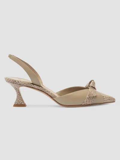 Alexandre Birman Women's Clarita Slingback Cap Toe 60 Pump In Neutral