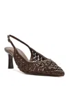Alexandre Birman Jane Tresse Pointed Toe Slingback Pump