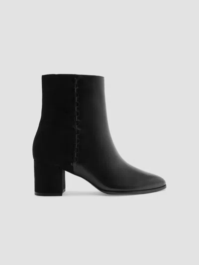 Alexandre Birman Women's Jesse 60mm Leather Ankle Boots In Black