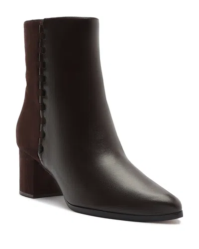 Alexandre Birman Women's Jesse Suede & Leather Ankle Boots In Brown