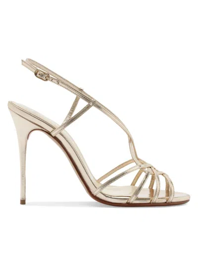 Alexandre Birman Women's Kim 100mm Strappy Leather Sandals In Multi