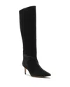 Alexandre Birman Malva Pointed Toe Knee High Boot In Black