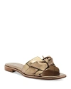 ALEXANDRE BIRMAN WOMEN'S MAXI CLARITA FLAT SLIDE SANDALS