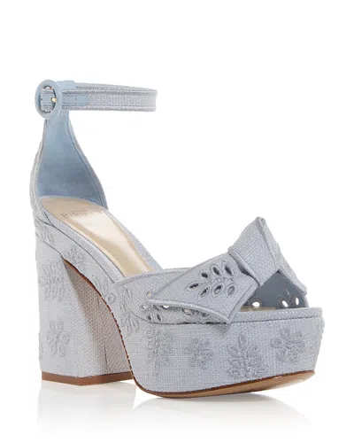 Alexandre Birman Women's Maxi Clarita Platform Sandals In Serene Blue