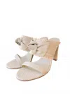 Alexandre Birman Women's Maxi Clarita Raffia 90 Sandal In Cookie In Neutral