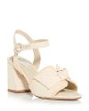 Alexandre Birman Maxi Clarita Raffia 75 Sandal In Pearl