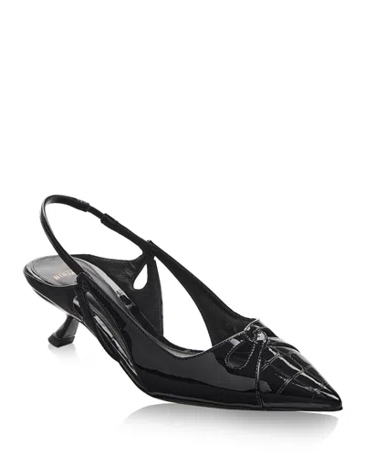Alexandre Birman Women's Nanny Twist Pointed Slingback Pumps In Multi