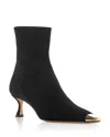 Alexandre Birman Olivia 60 Embellished Suede Ankle Boots In Black