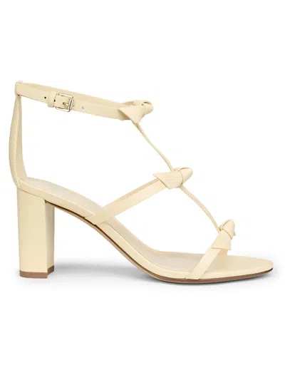 Alexandre Birman Women's Slim Lolita 75mm Leather Sandals In Neutral