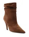 Alexandre Birman Tati Pointed Toe Slouch Bootie In Brown