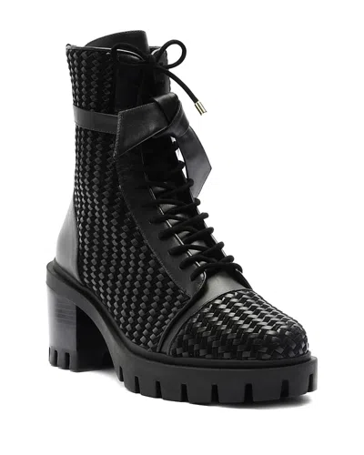 ALEXANDRE BIRMAN WOMEN'S TRESSE COMBAT BOOTS