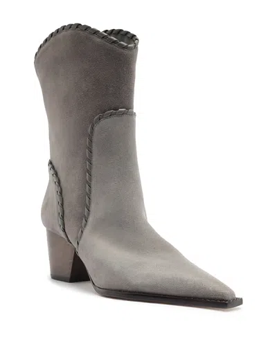 Alexandre Birman Women's Victoria Boots In Gray