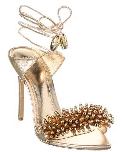 Alexandre Birman Zaya Leather Sandal In Brown
