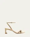 Alexandre Birman 60mm Zoe Sandals In Chalk