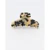 Alexandre De Paris Medium Acetate Jaw Clip In Multi